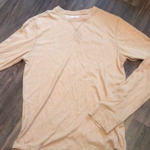Mossimo Long Sleeve Yellow tee
